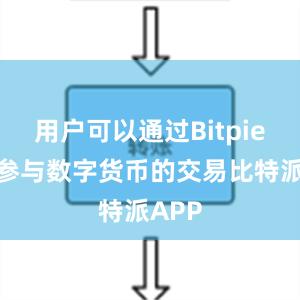 用户可以通过Bitpie钱包参与数字货币的交易比特派APP